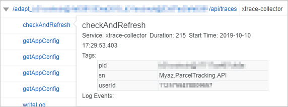 Overlay Tag and Log Events