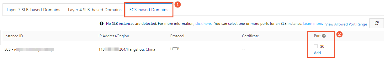 ECS-based Domains 