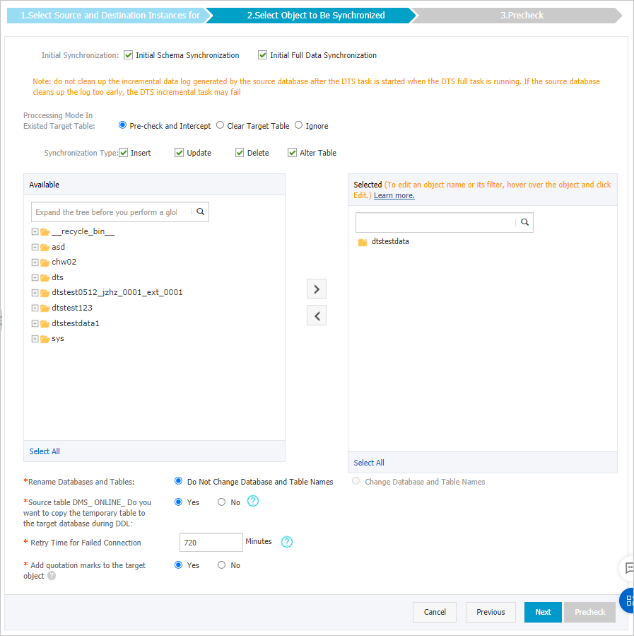 Synchronize data from MySQL to AnalyticDB for PostgreSQL