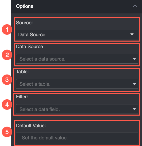下拉多选-来源数据源