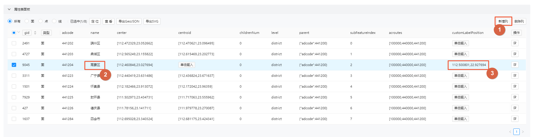 Modify the attributes of a widget