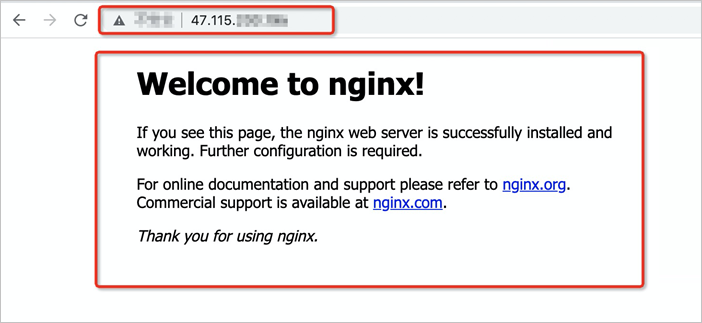 访问nginx