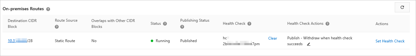 Configure health checks
