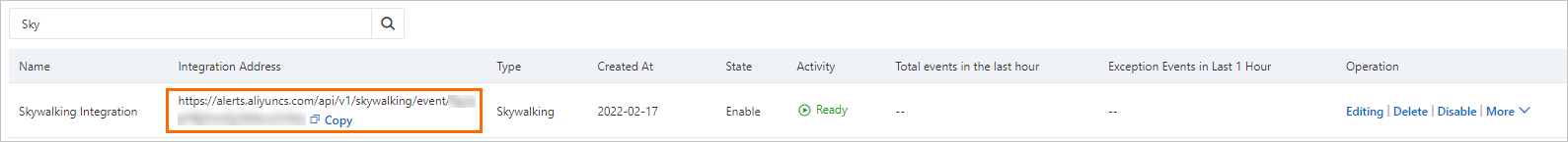 Integrate SkyWalking with ARMS