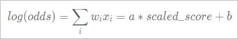 Linear transformation formula