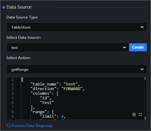 Query data by using getRange