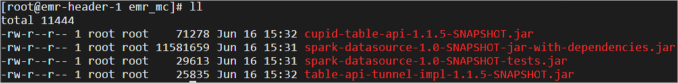View the JAR files