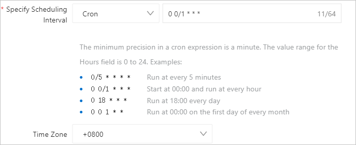 Select a time zone