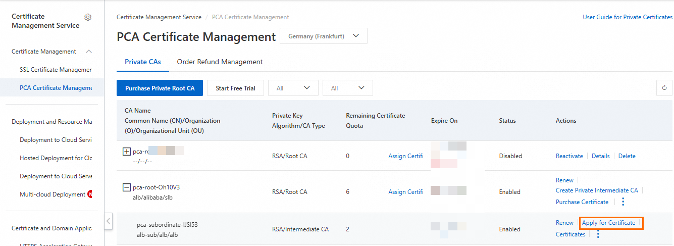 申请客户端证书01