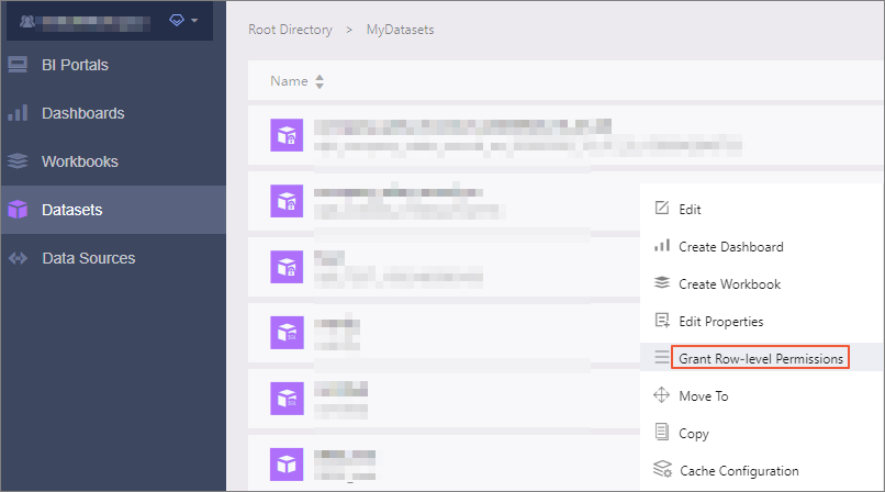Grant Row-level Permissions