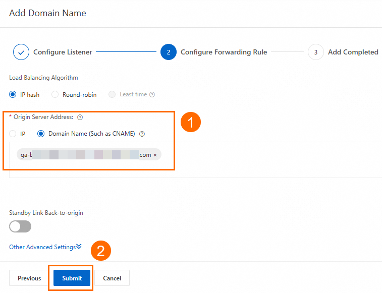 接入WAF 配置转发