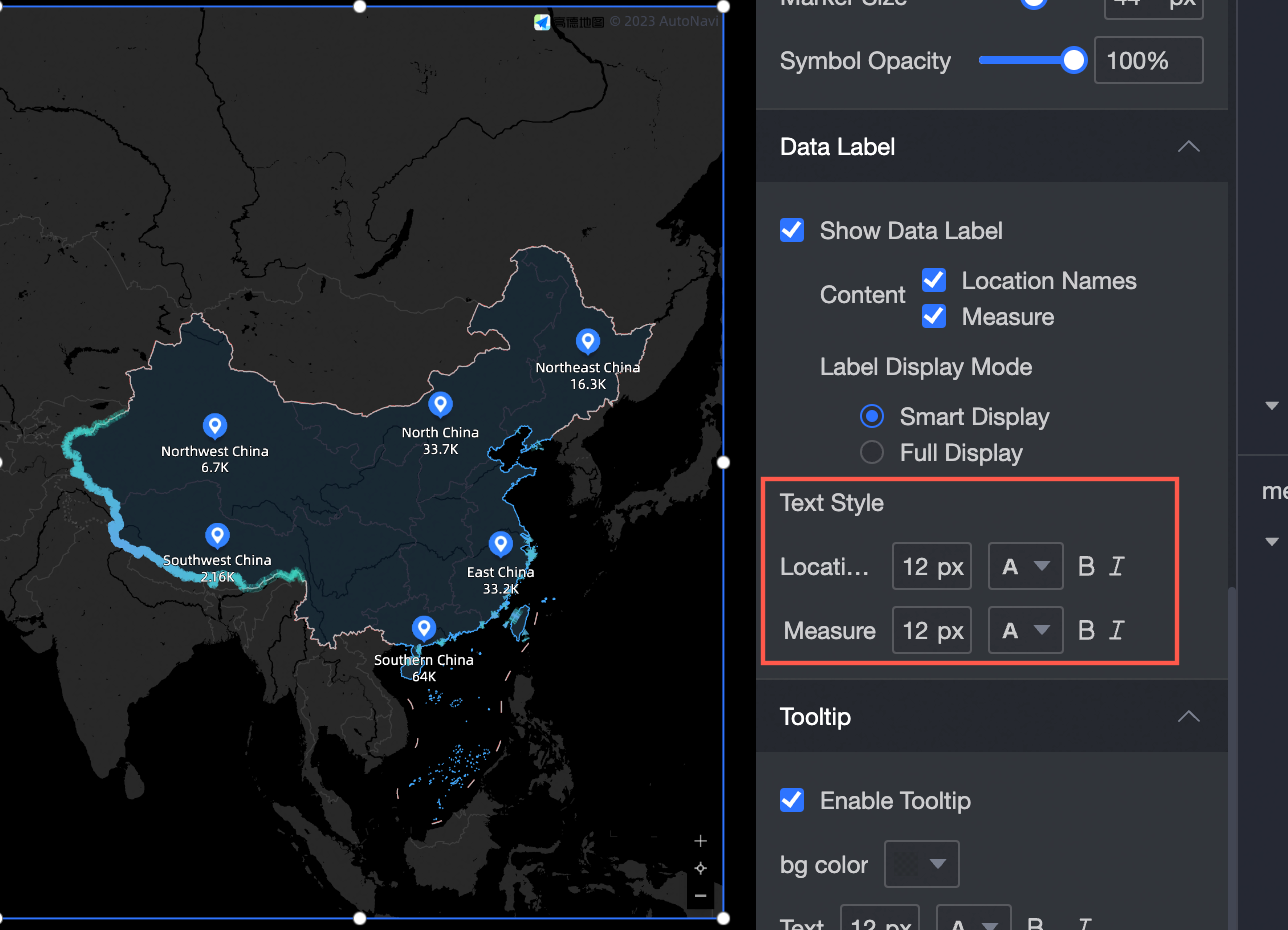 符号-数据标签文字