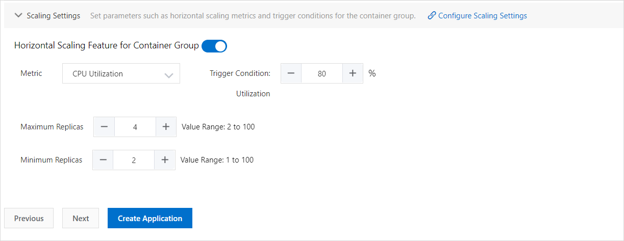 Whether to automatically enable auto scaling