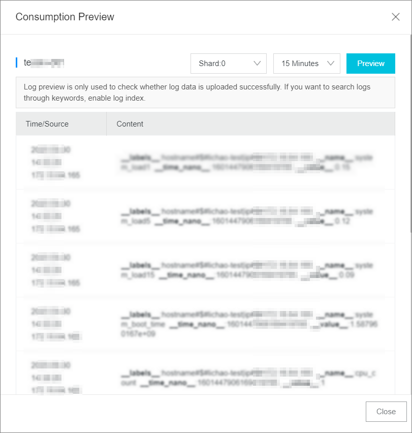 Prometheus data consumption