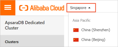 Select a region