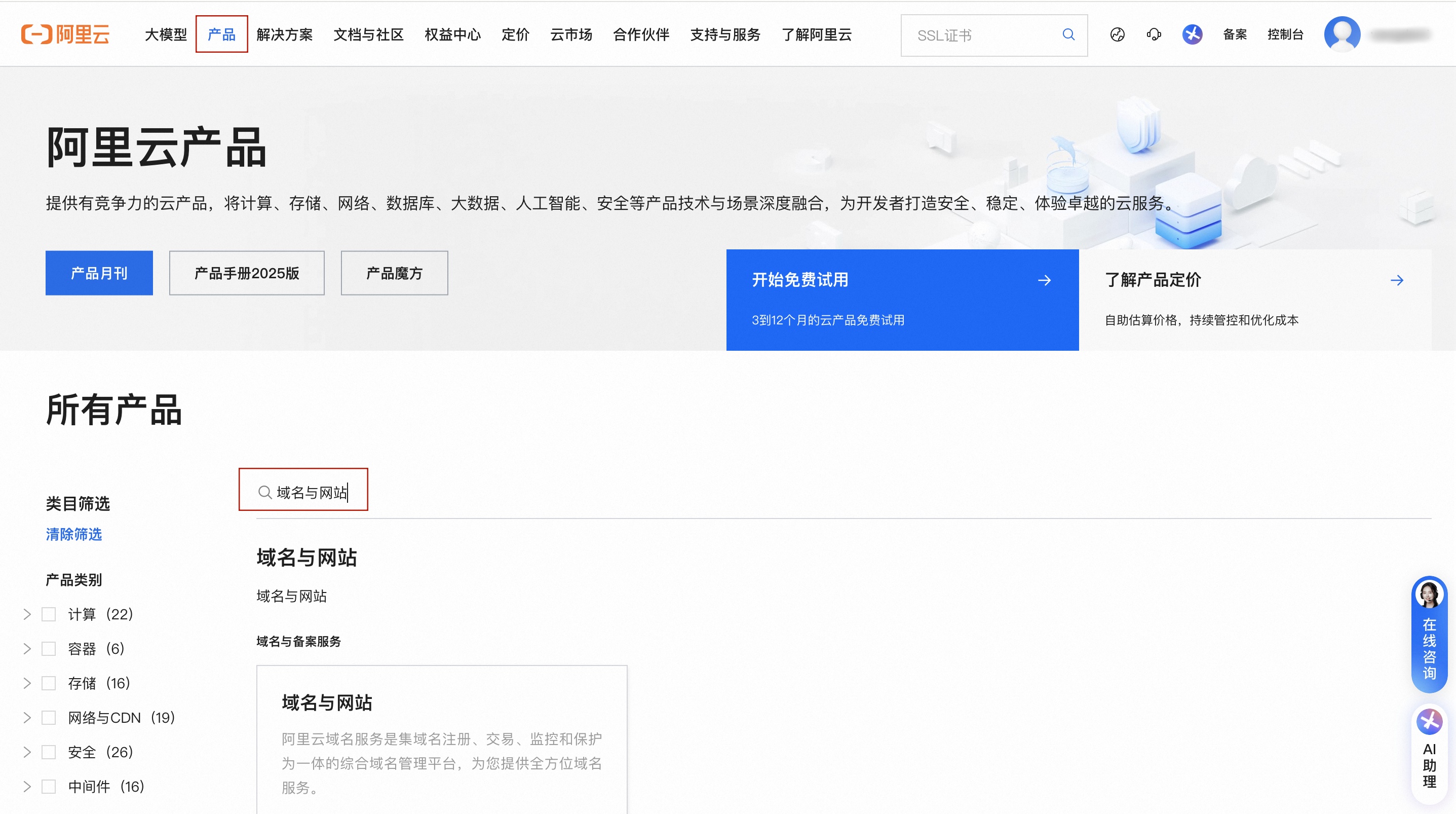 域名与网站