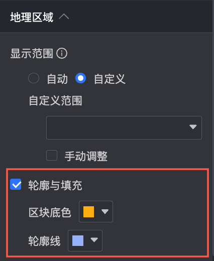 轮廓与填充