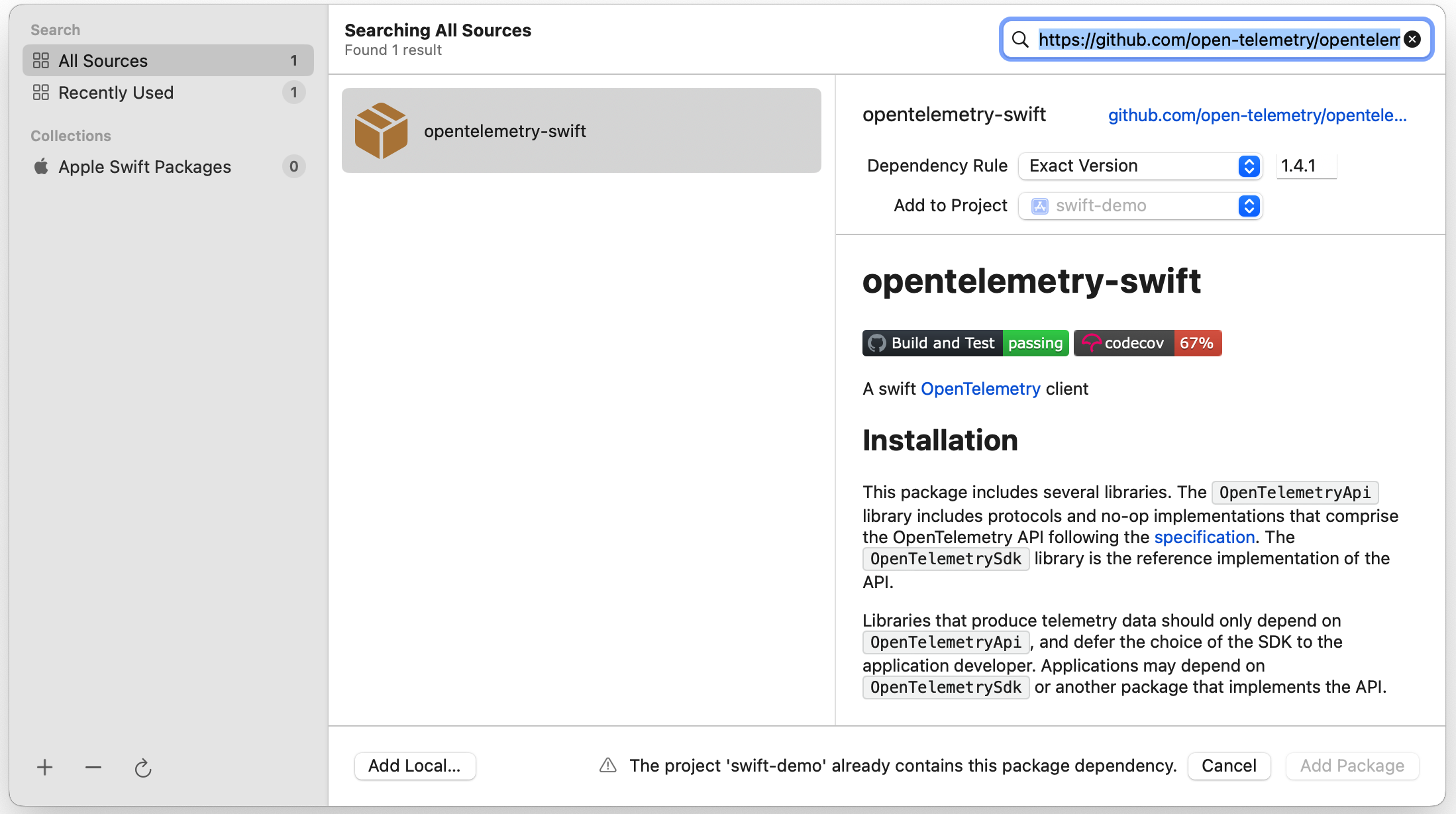 opentelemetry-swift