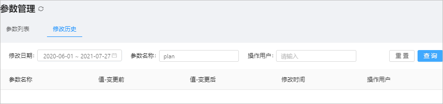 查看参数