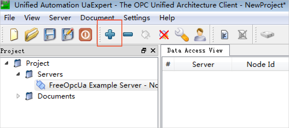 新增OPC UA Server