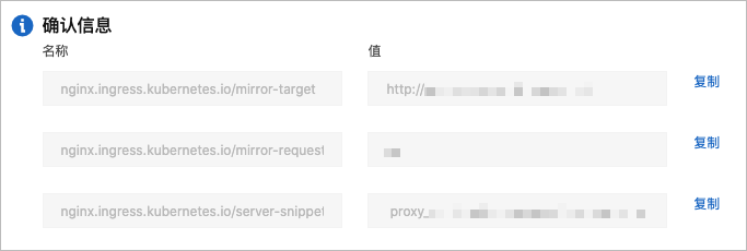 Ingress配置信息