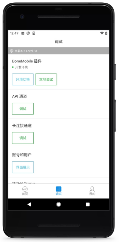 调试版App