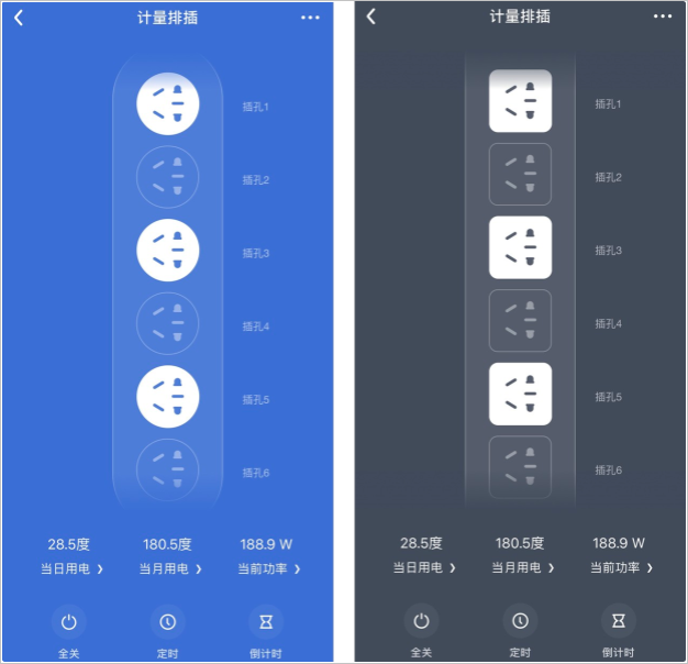 Multi-outlet power strip