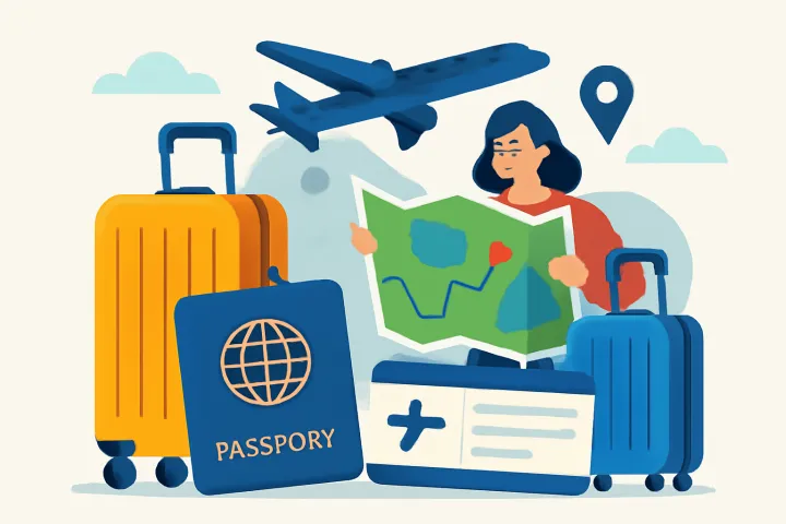 《机场安检排队应对指南-阿里商旅》文章封面图