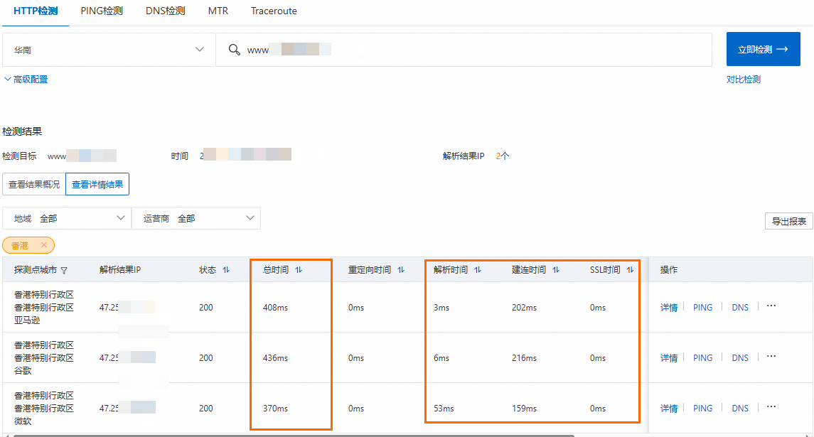 香港拨测 INTL EN