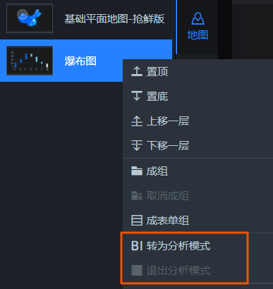 转为分析模式