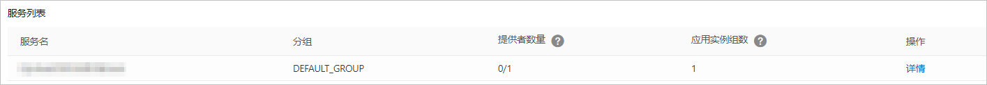 SpringCloud应用使用mse创建的nacos服务注册成功