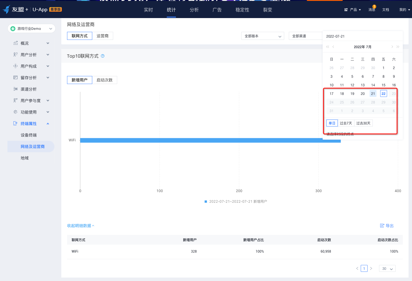 网络及运营商