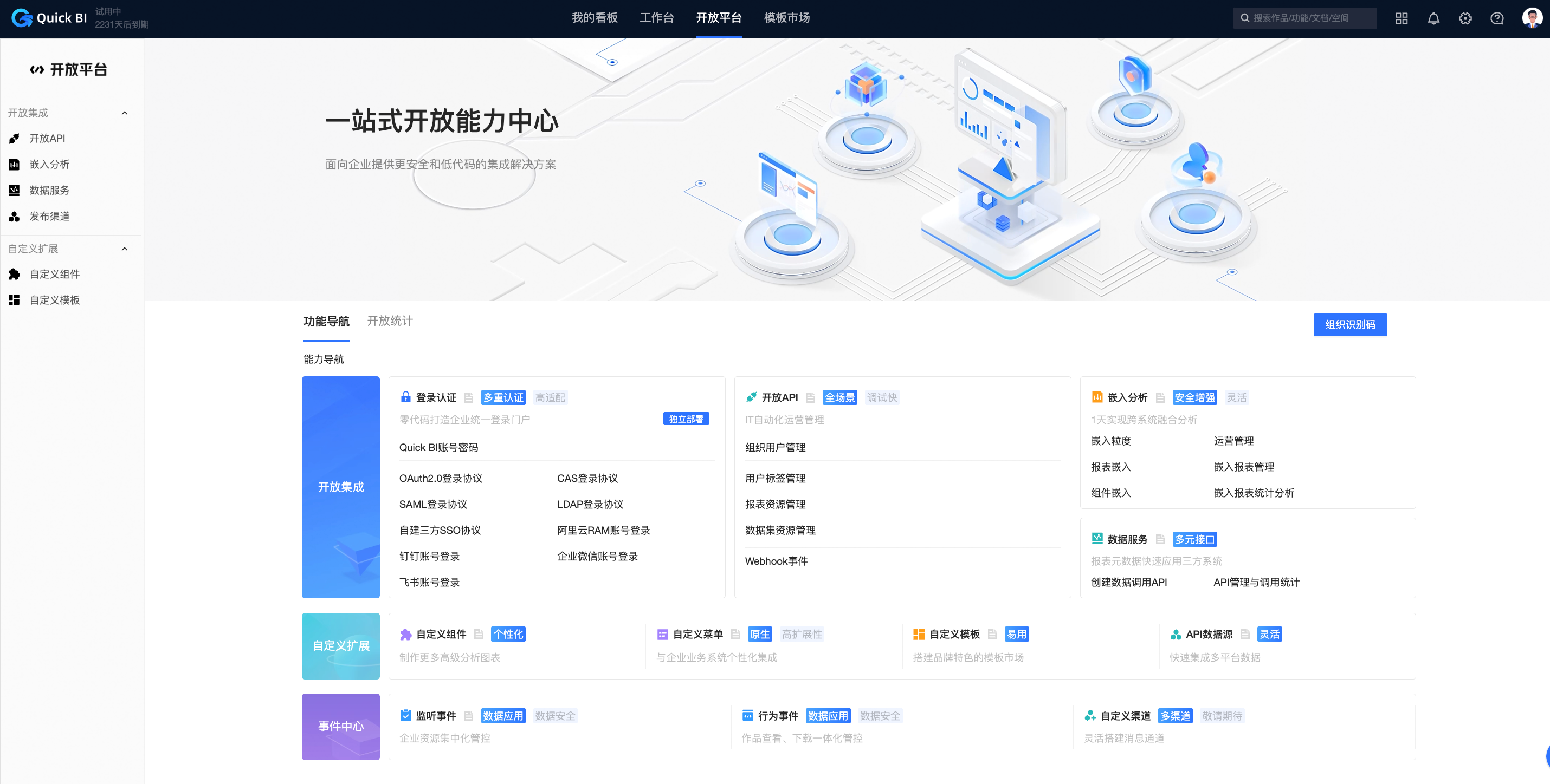 QuickBI的产品架构说明_Quick BI-阿里云帮助中心