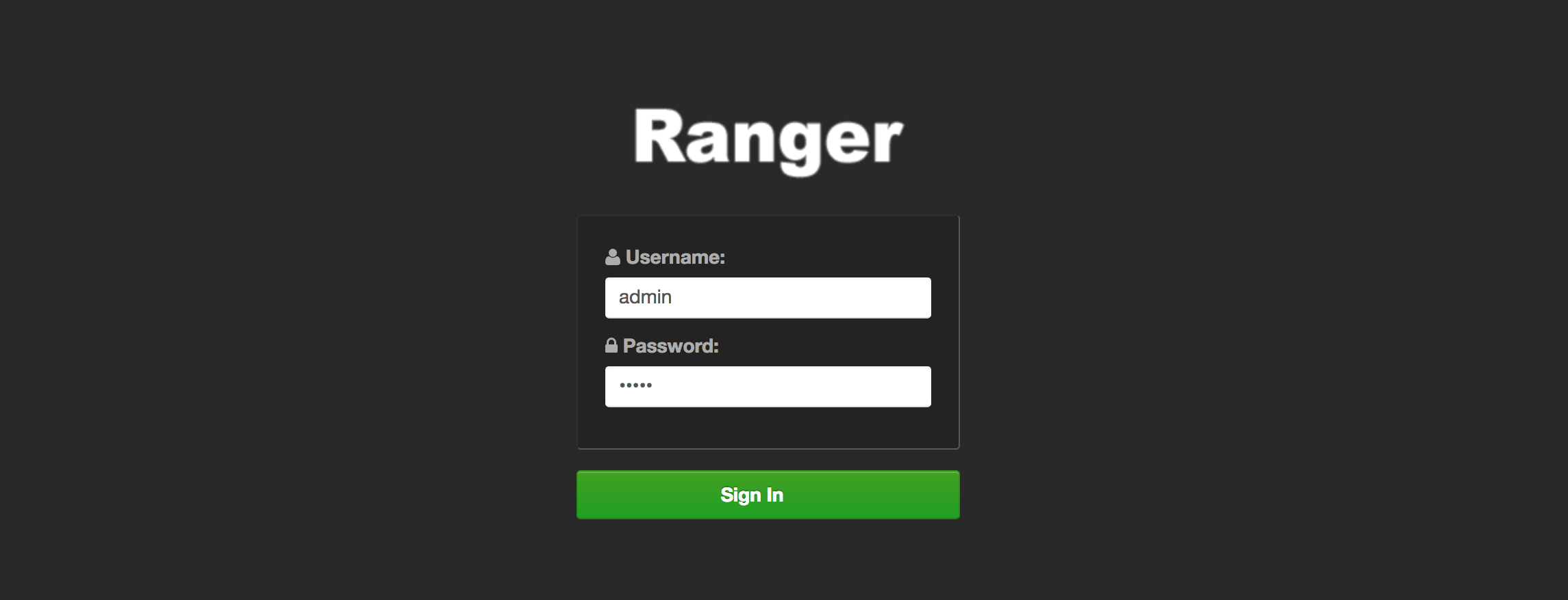 Ranger UI