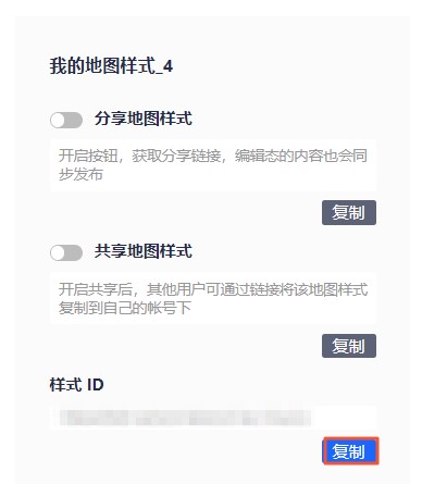 複製樣式ID