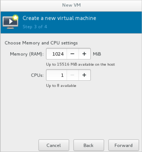 設定記憶體和CPU