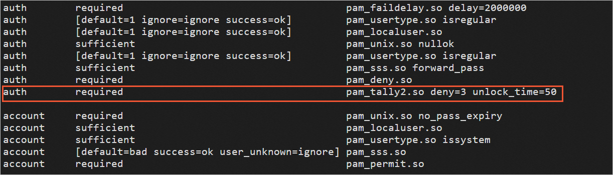 為什麼啟用PAM認證模組後, 無法遠端連線Linux執行個體 - - 阿里雲
