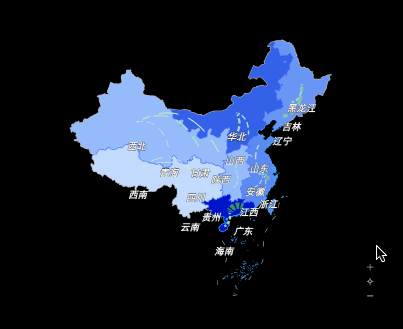 多圖層地圖通用縮放