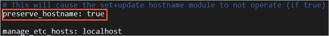 hostname