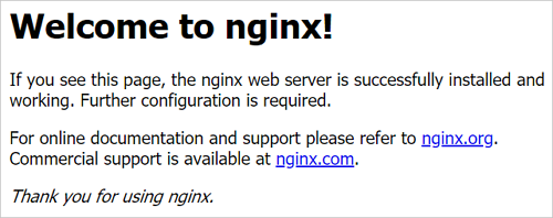 nginx