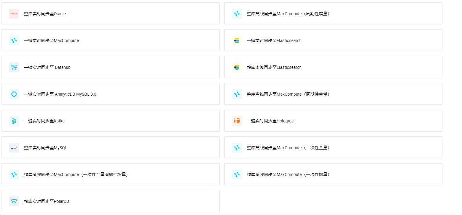 選擇可用的同步方案